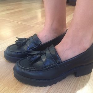 Platform loafers